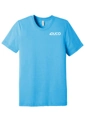 Color Image for BC3413 - BELLA+CANVAS® Unisex Triblend Short Sleeve Tee - Aqua Triblend - Duco - 1c White