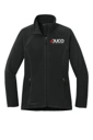 Color Image for EB225 - Eddie Bauer® Women's Full-Zip Microfleece Jacket - Black - Duco - FC White - E