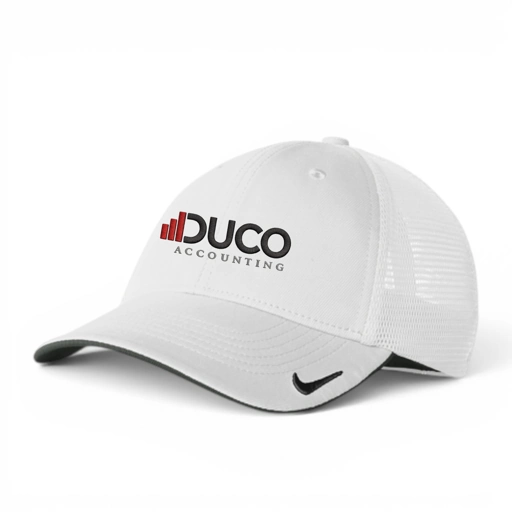 Variant Image for NKFB6448 - Nike Stretch-to-Fit Mesh Back Cap - Duco - FC Black - E - Website Duco Accounting