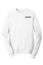 Color Image for PC850 - Port & Co™ Fan Favorite™ Fleece Crewneck Sweatshirt - White - Duco - FC D
