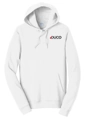 Color Image for PC850H - Port & Co™ Fan Favorite™ Fleece Pullover Hooded Sweatshirt - White - Duco - FC D