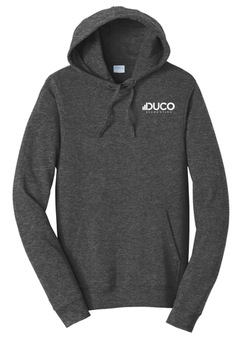 Variant Image for PC850H - Port & Co™ Fan Favorite™ Fleece Pullover Hooded Sweatshirt - Duco - 1C White - D - Website Duco Accounting