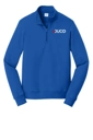 Variant Image for PC850Q - Port & Co™ Fan Favorite™ Fleece 1/4-Zip Pullover Sweatshirt - Duco - FC White - D - Website Duco Accounting