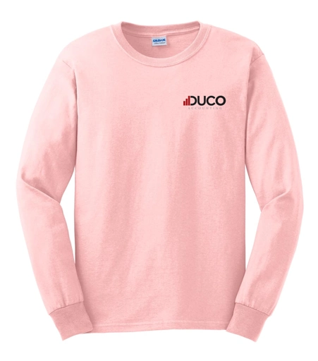 Variant Image for G2400 - Gildan® Ultra Cotton® 100% US Cotton Long Sleeve T-Shirt - Duco - FC Black - D - Website Duco Accounting