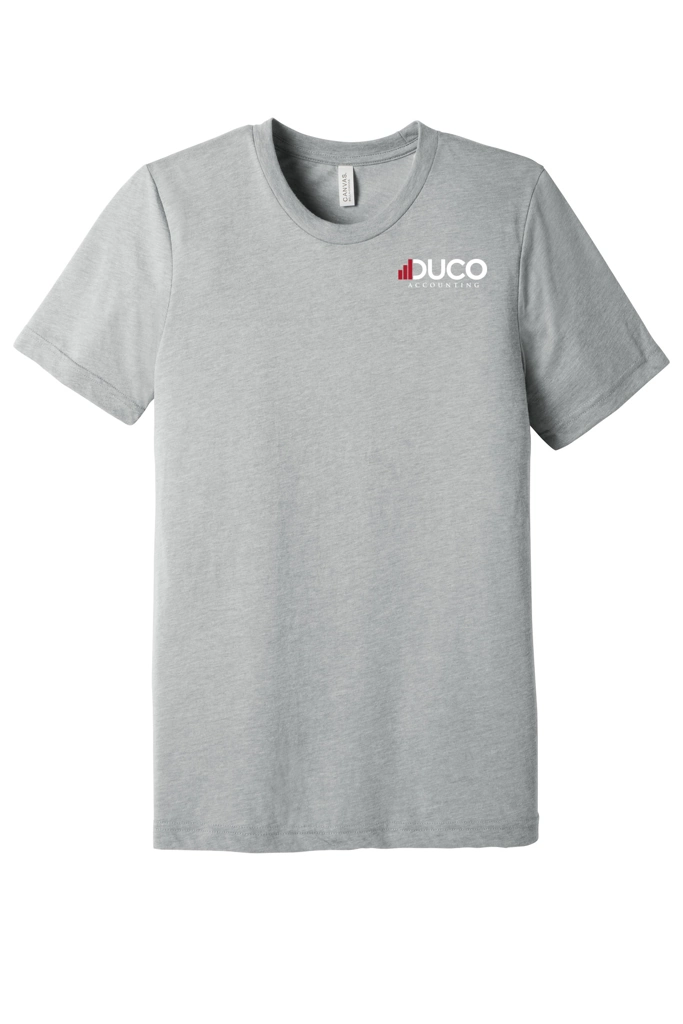 Variant Image for BC3413 - BELLA+CANVAS® Unisex Triblend Short Sleeve Tee - Duco - 2C White - D - Website Duco Accounting
