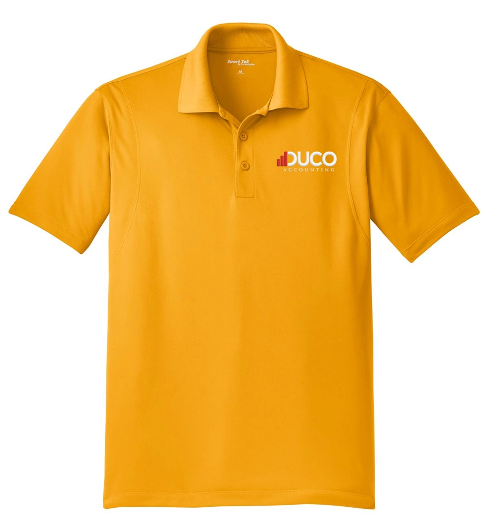 Variant Image for ST650 - Sport-Tek® Micropique Sport-Wick® Polo - Duco - FC White - E - Website Duco Accounting
