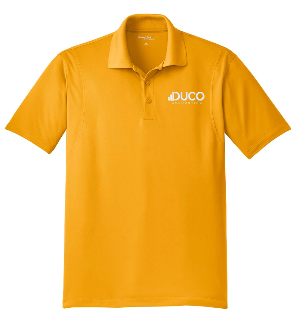 Variant Image for ST650 - Sport-Tek® Micropique Sport-Wick® Polo - Duco - White 1C - E - Website Duco Accounting