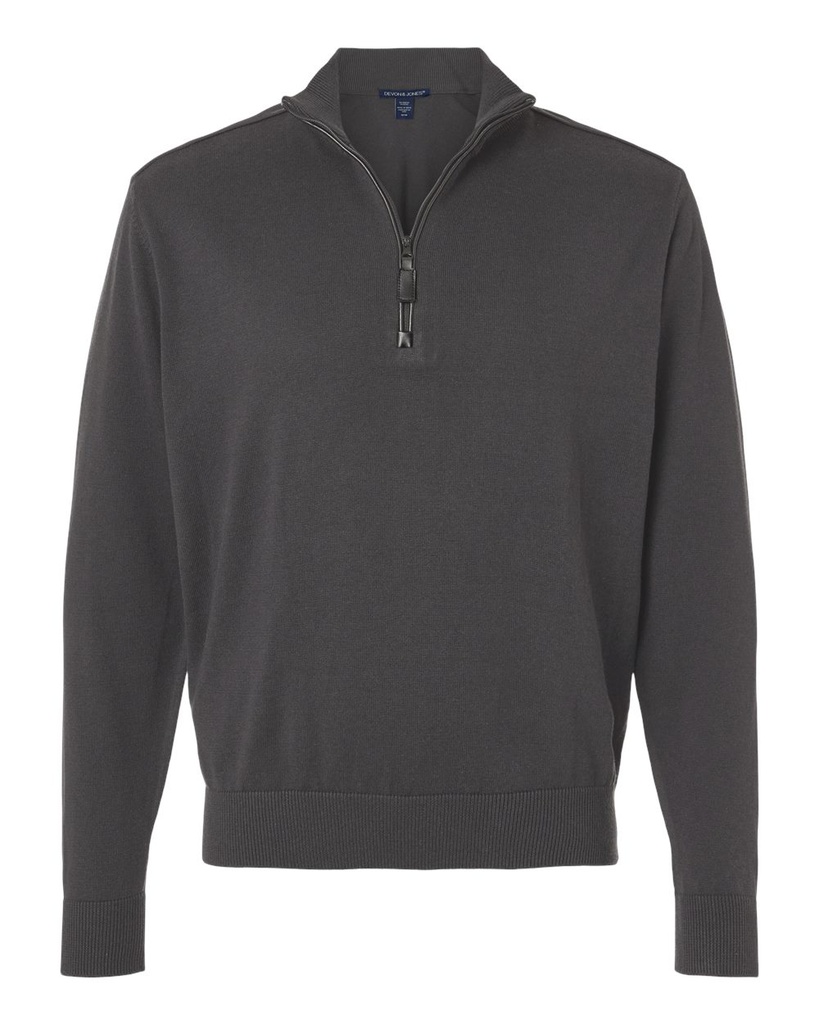 DG446 - Devon & Jones Men's New Classics Quarter-Zip Sweater