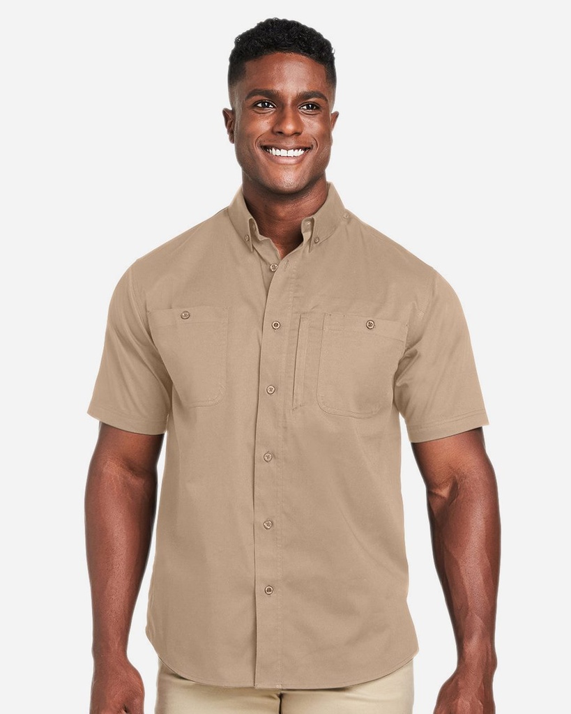 M585 - Harriton Men's Advantage IL Short Sleeve Work Shirt