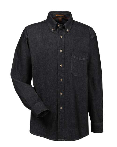 M550 -  Harriton Men's Long-Sleeve Denim Shirt