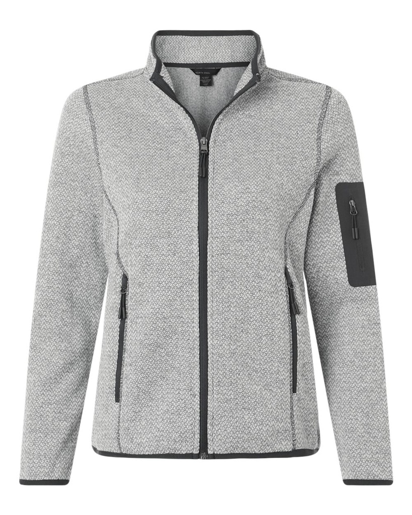 NE730W - North End Women's Jasper Full-Zip Fleece Jacket