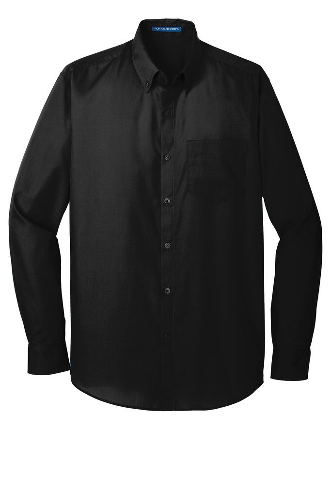 W100 - Port Authority® Long Sleeve Carefree Poplin Shirt